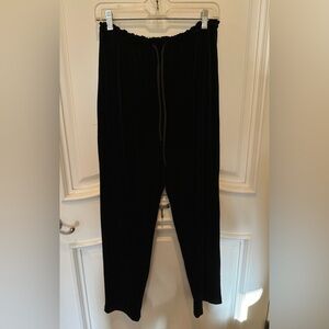 Women’s Black Velvet Pants